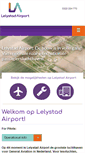 Mobile Screenshot of lelystadairport.nl